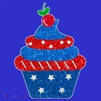 USA Cupcake Cherry On Top Kids Hoodie thumb 5