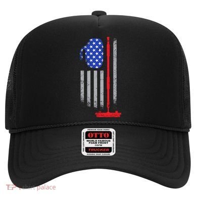 USA Curling Flag Hat