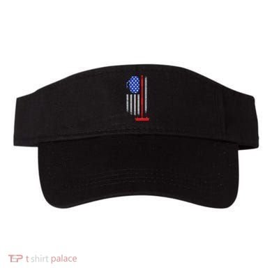 USA Curling Flag Visor