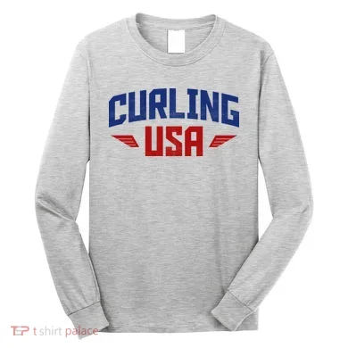 USA Curling Team Long Sleeve Shirt