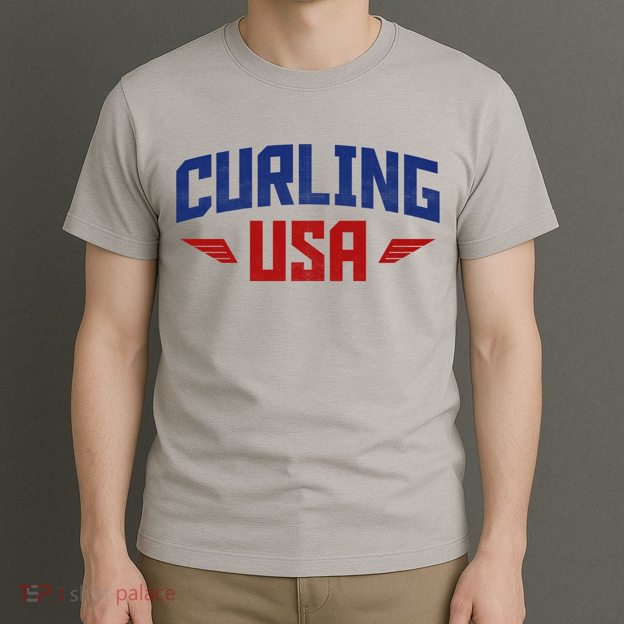 USA Curling Team T-Shirt