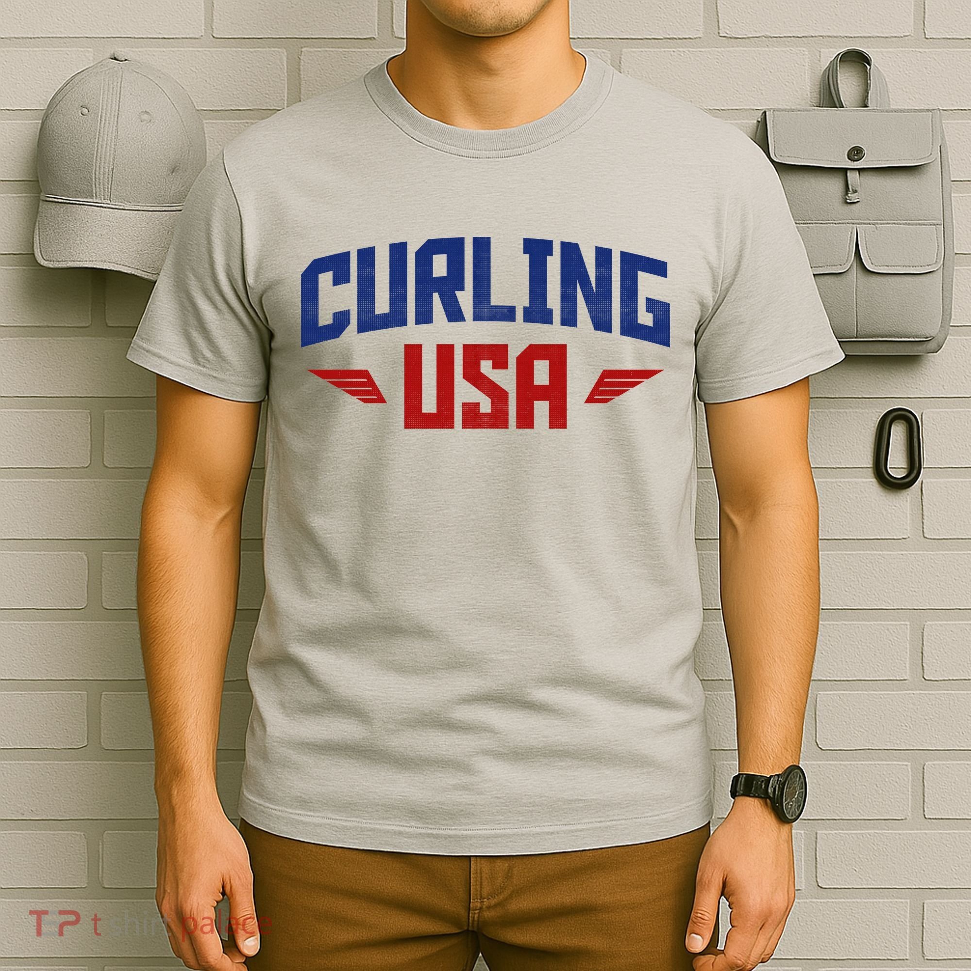 USA Curling Team T-Shirt