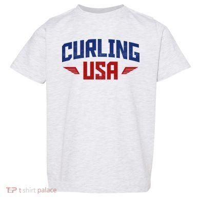 USA Curling Team Toddler T-Shirt