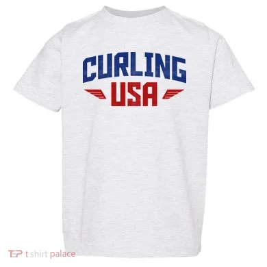 USA Curling Team Toddler T-Shirt