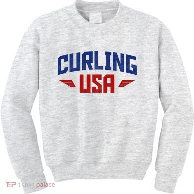 USA Curling Team Kids Sweatshirt