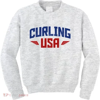 USA Curling Team Kids Sweatshirt