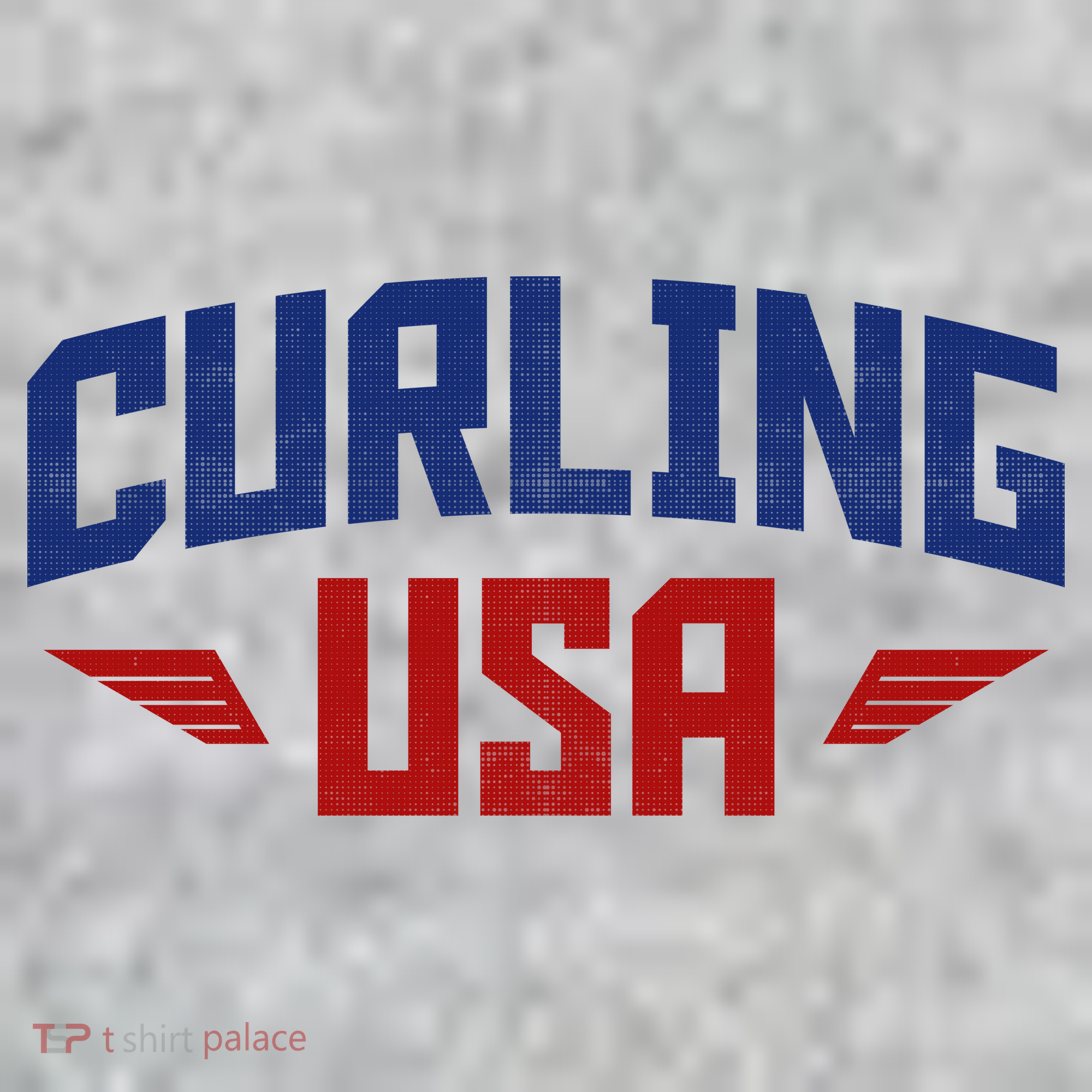 USA Curling Team Kids Hoodie