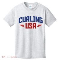 USA Curling Team Kids T-Shirt thumb 0