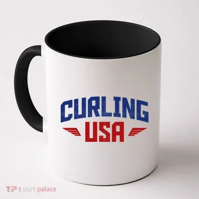 USA Curling Team Coffee Mug