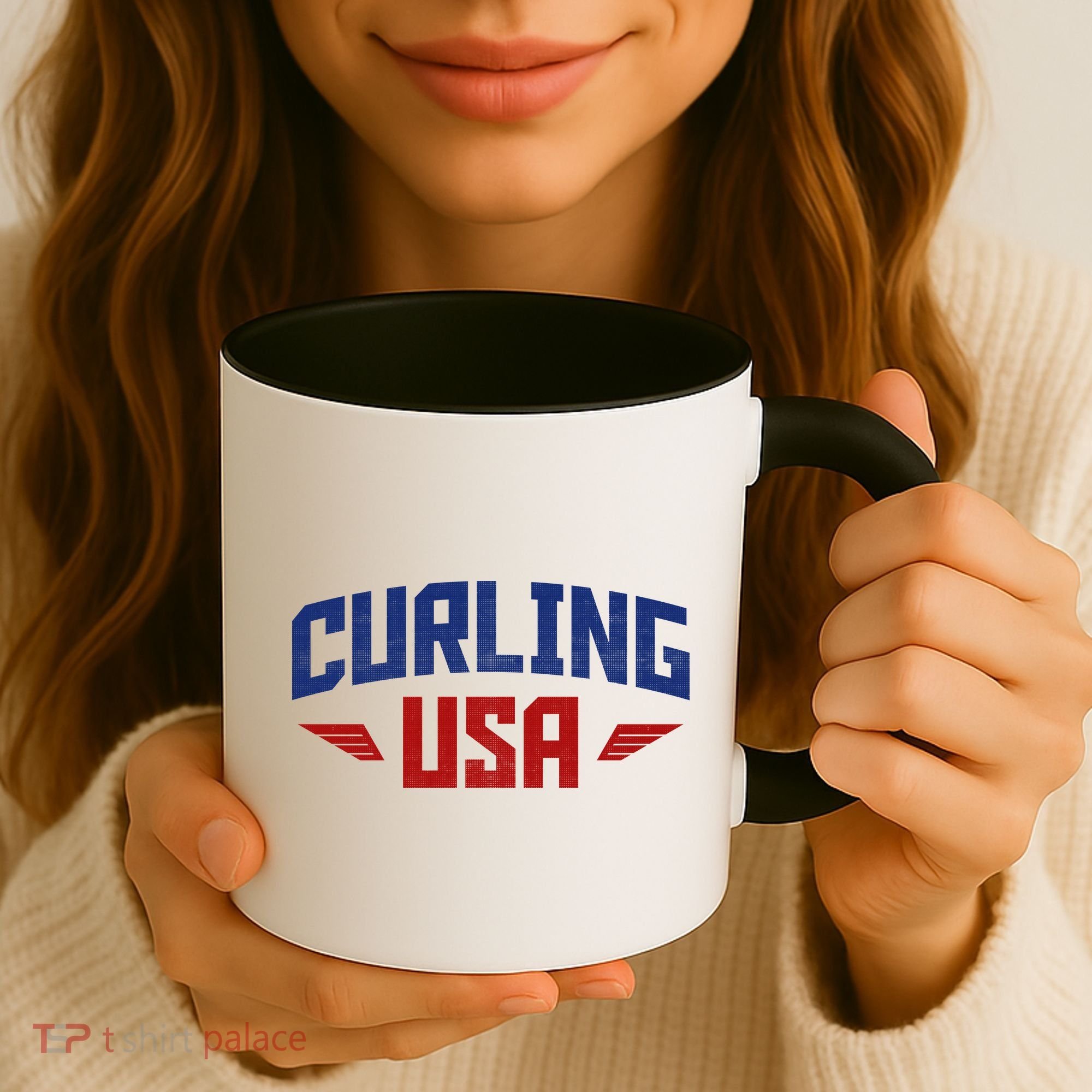 USA Curling Team Coffee Mug