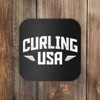 USA Curling Team Coaster thumb 0