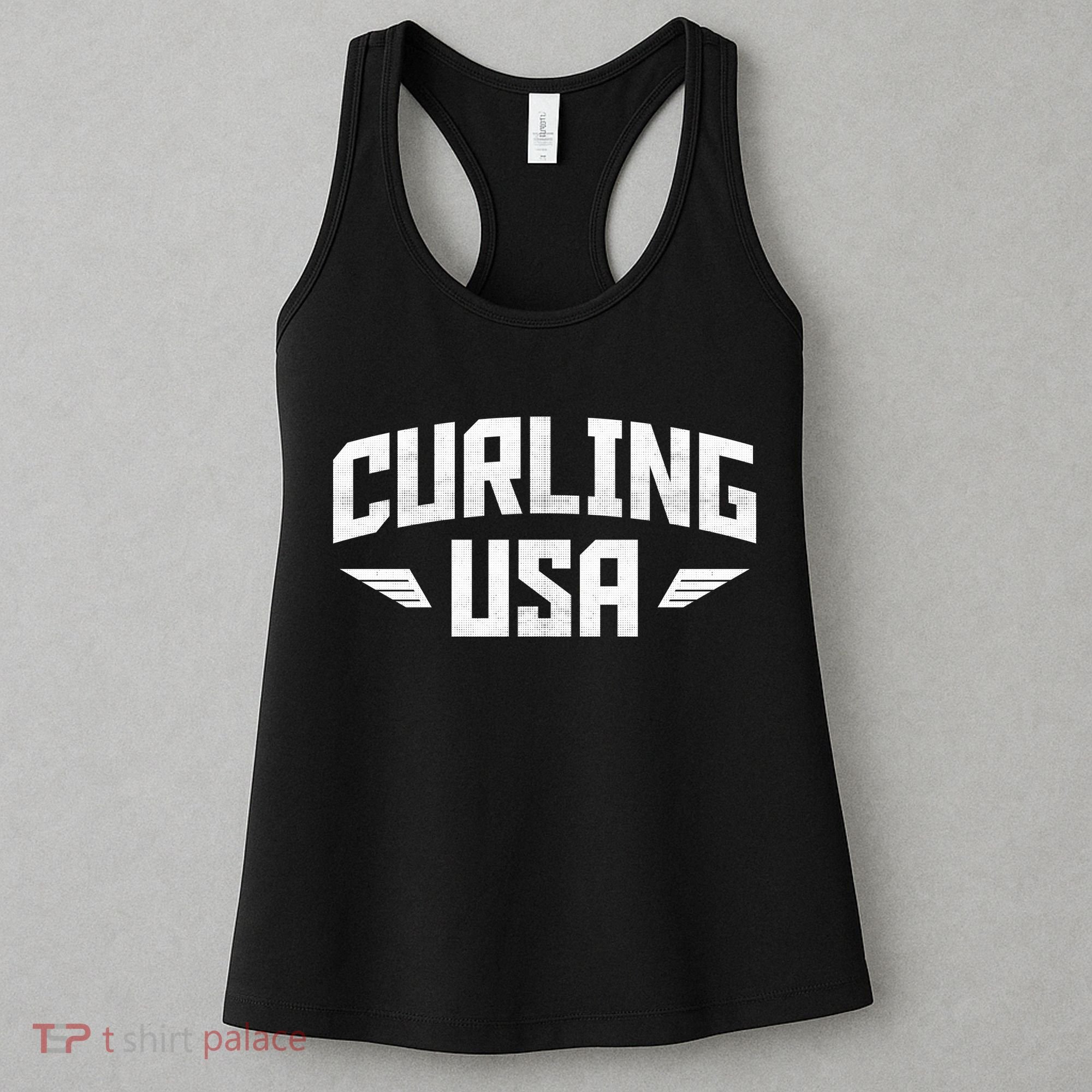 USA Curling Team Women's Tank Top