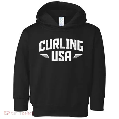 USA Curling Team Toddler Hoodie