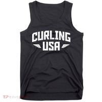 USA Curling Team Tank Top thumb 0