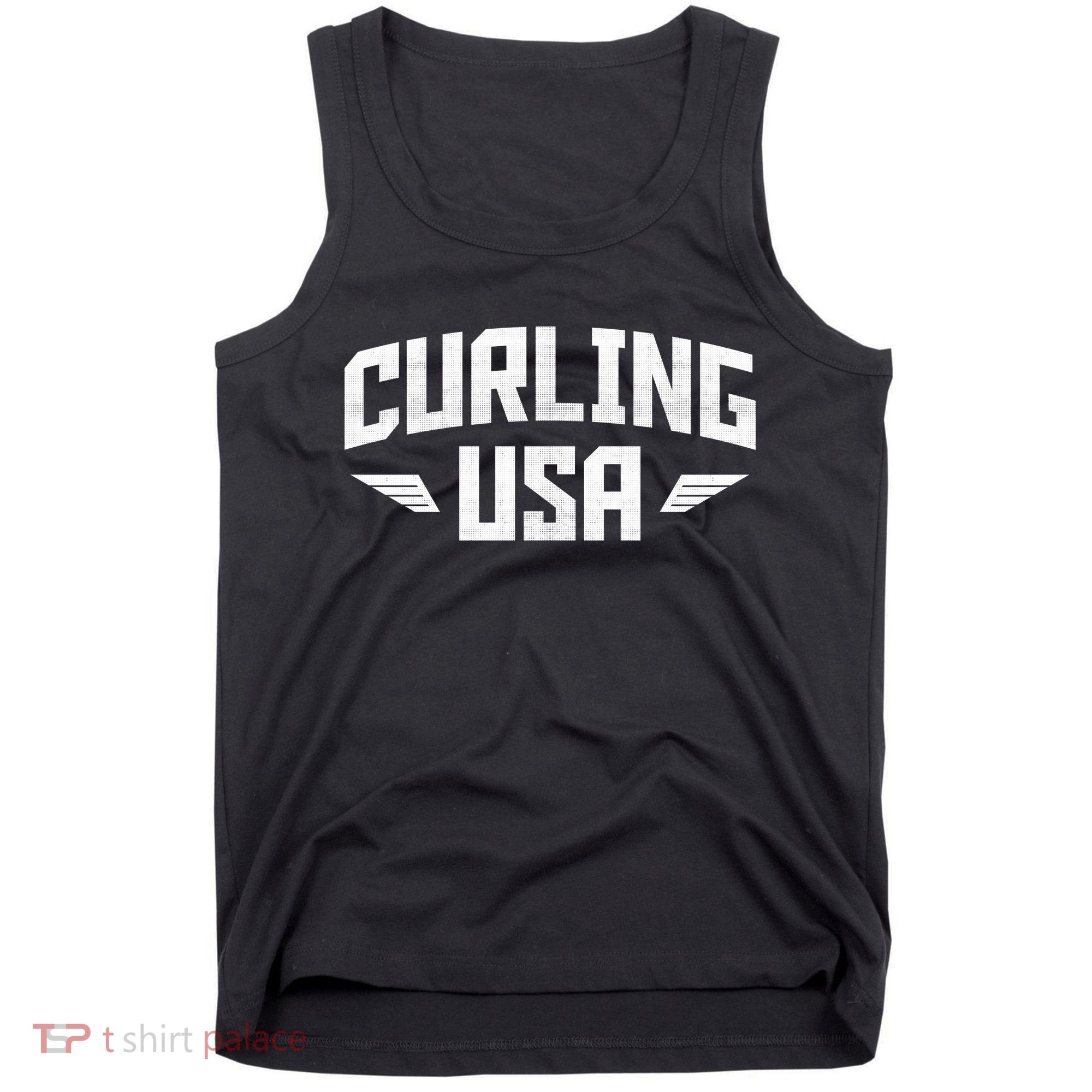 USA Curling Team Tank Top