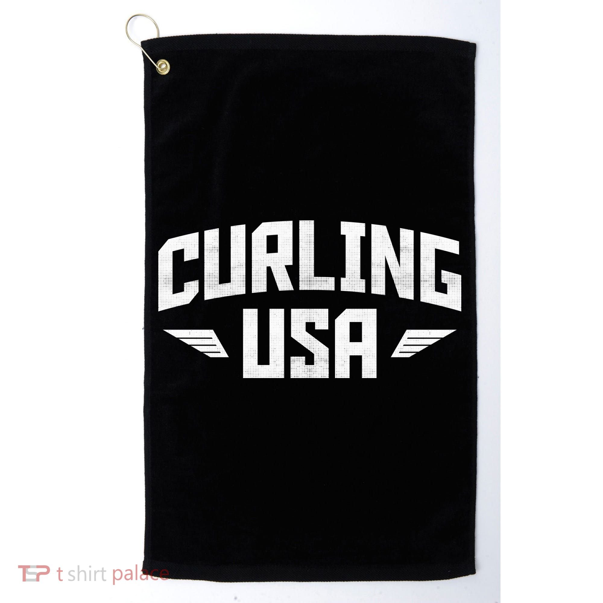 USA Curling Team Golf Towel