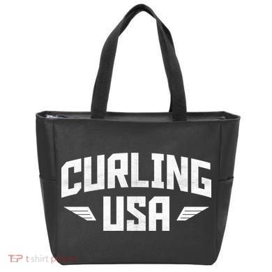 USA Curling Team Tote Bag