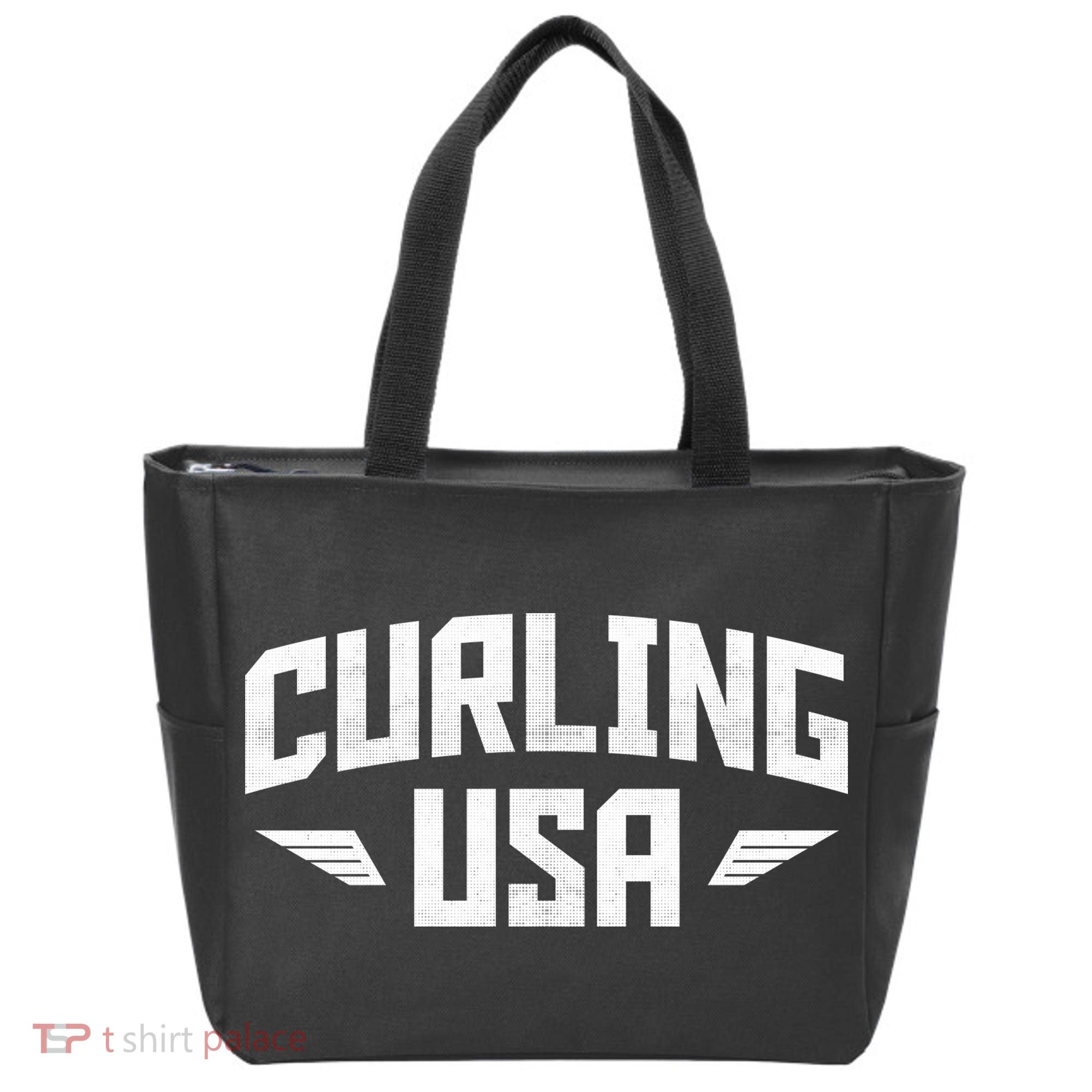 USA Curling Team Tote Bag