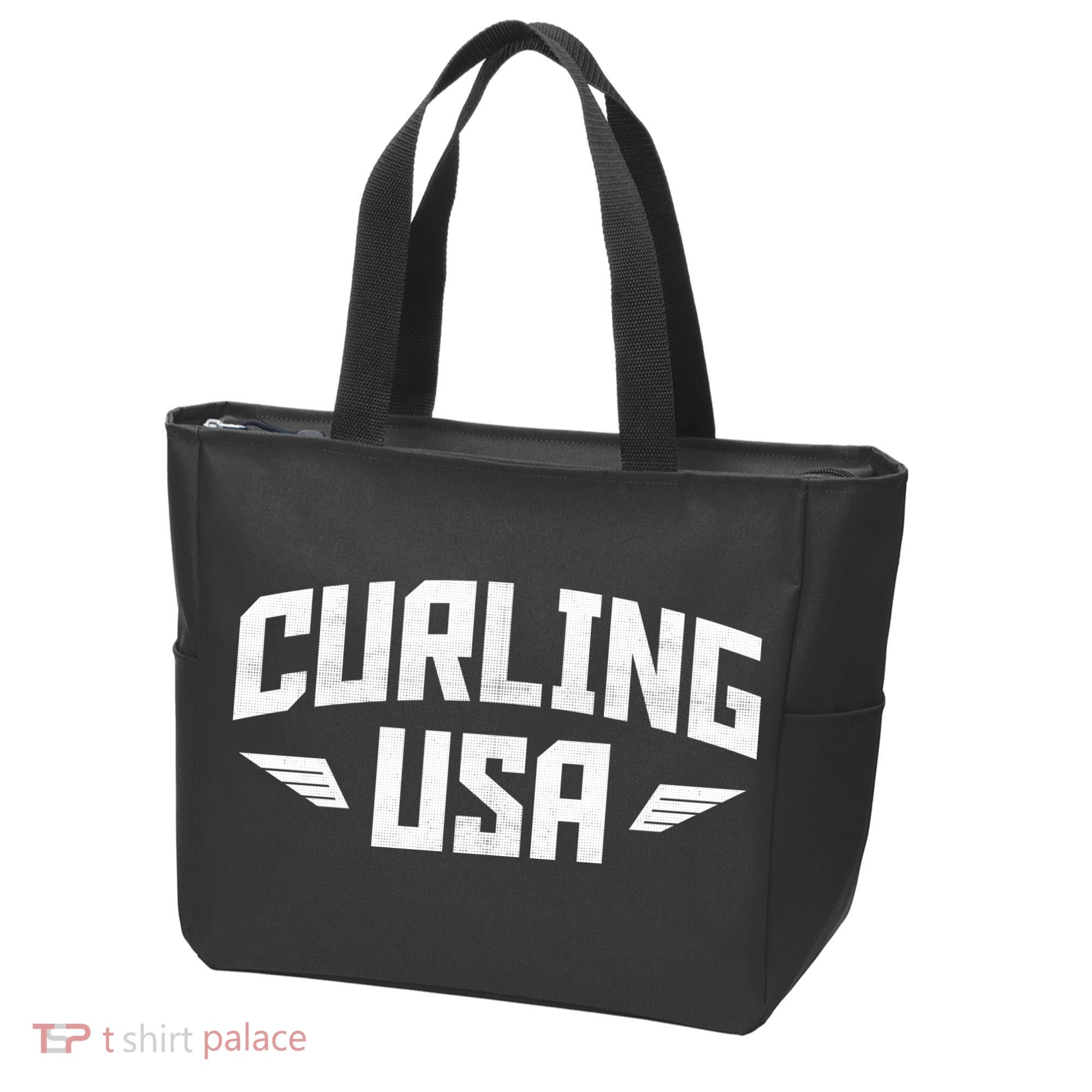 USA Curling Team Tote Bag