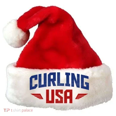 USA Curling Team Santa Hat