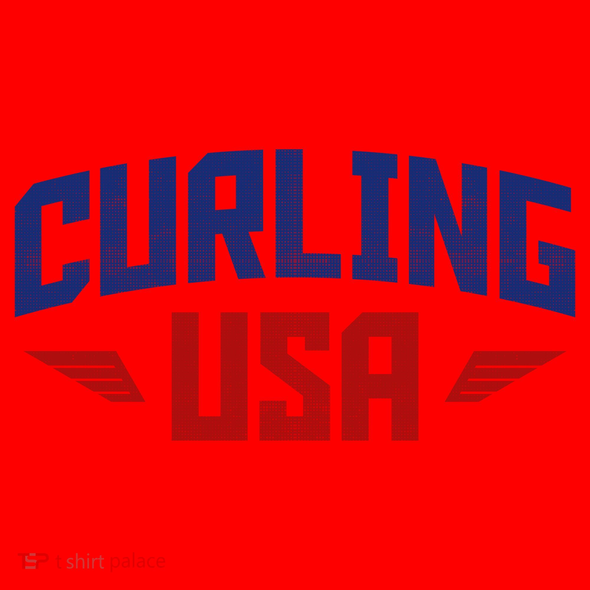 USA Curling Team Santa Hat
