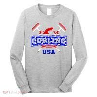 USA Curling Team Champs Winter Sports Games Long Sleeve Shirt thumb 0