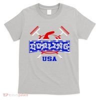 USA Curling Team Champs Winter Sports Games T-Shirt thumb 0