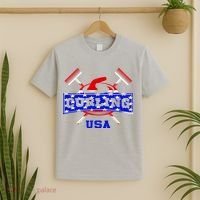 USA Curling Team Champs Winter Sports Games T-Shirt thumb 2