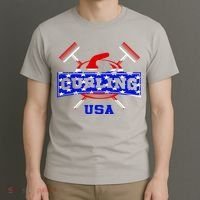 USA Curling Team Champs Winter Sports Games T-Shirt thumb 3