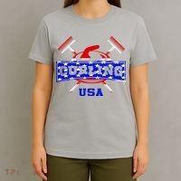 USA Curling Team Champs Winter Sports Games T-Shirt thumb 4