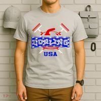 USA Curling Team Champs Winter Sports Games T-Shirt thumb 6
