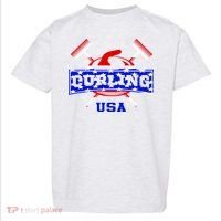 USA Curling Team Champs Winter Sports Games Toddler T-Shirt thumb 0