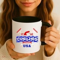 USA Curling Team Champs Winter Sports Games Coffee Mug thumb 3