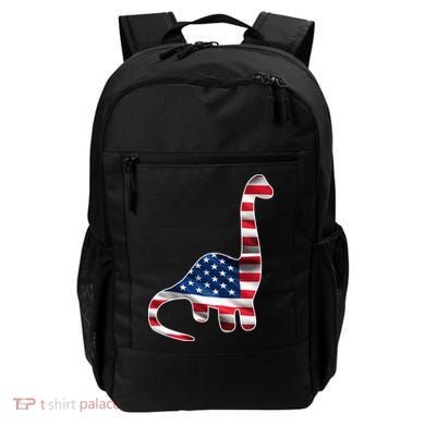 USA Dinosaur American Flag Backpack