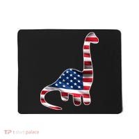 USA Dinosaur American Flag Mousepad thumb 0