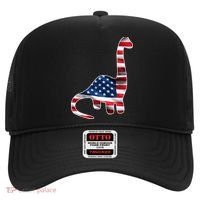USA Dinosaur American Flag Hat thumb 0