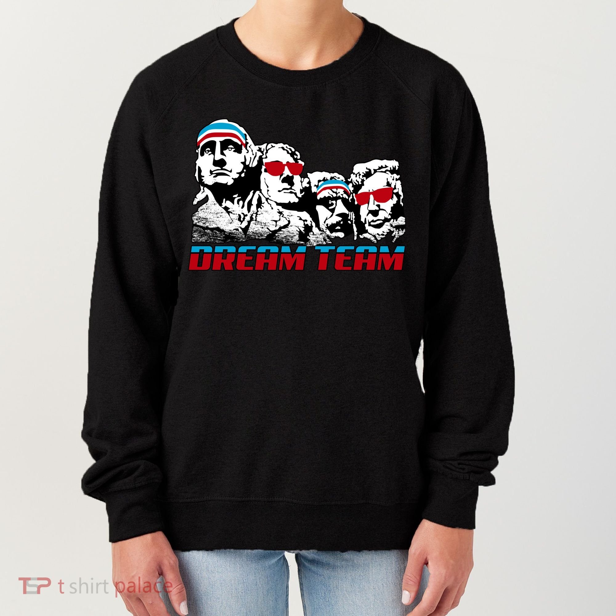 USA Dream Team Patriotic Women's Sweatshirt