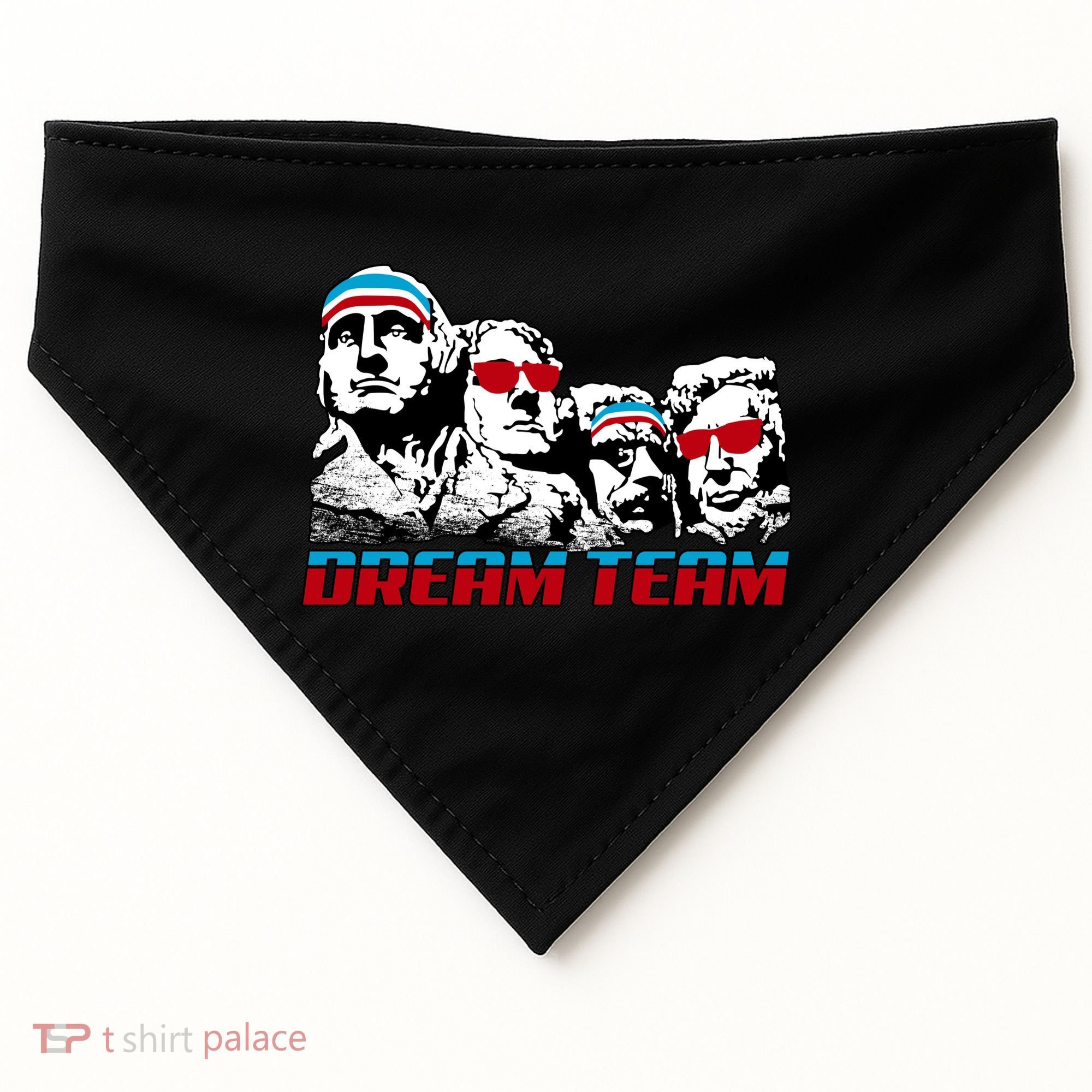USA Dream Team Patriotic USA-Made Doggie Bandana