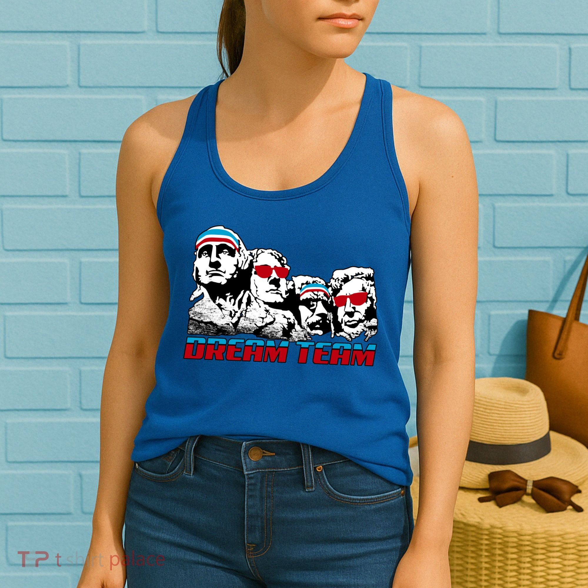USA Dream Team Patriotic Women's Tank Top