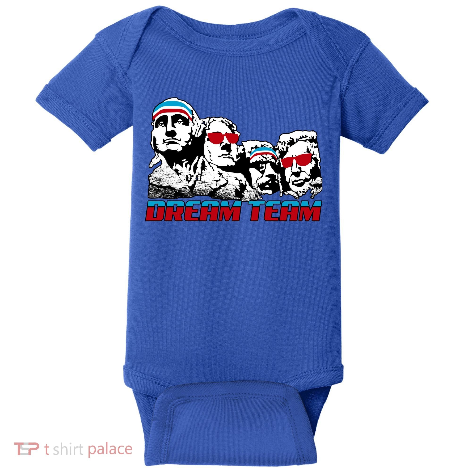 USA Dream Team Patriotic Baby Bodysuit
