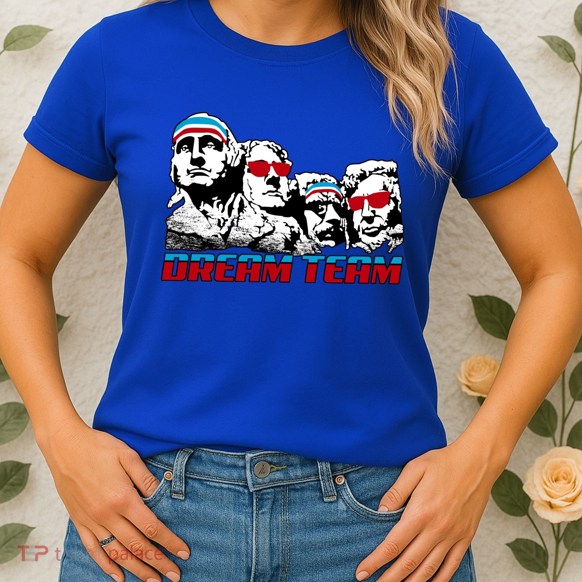 USA Dream Team Patriotic Women's T-Shirt