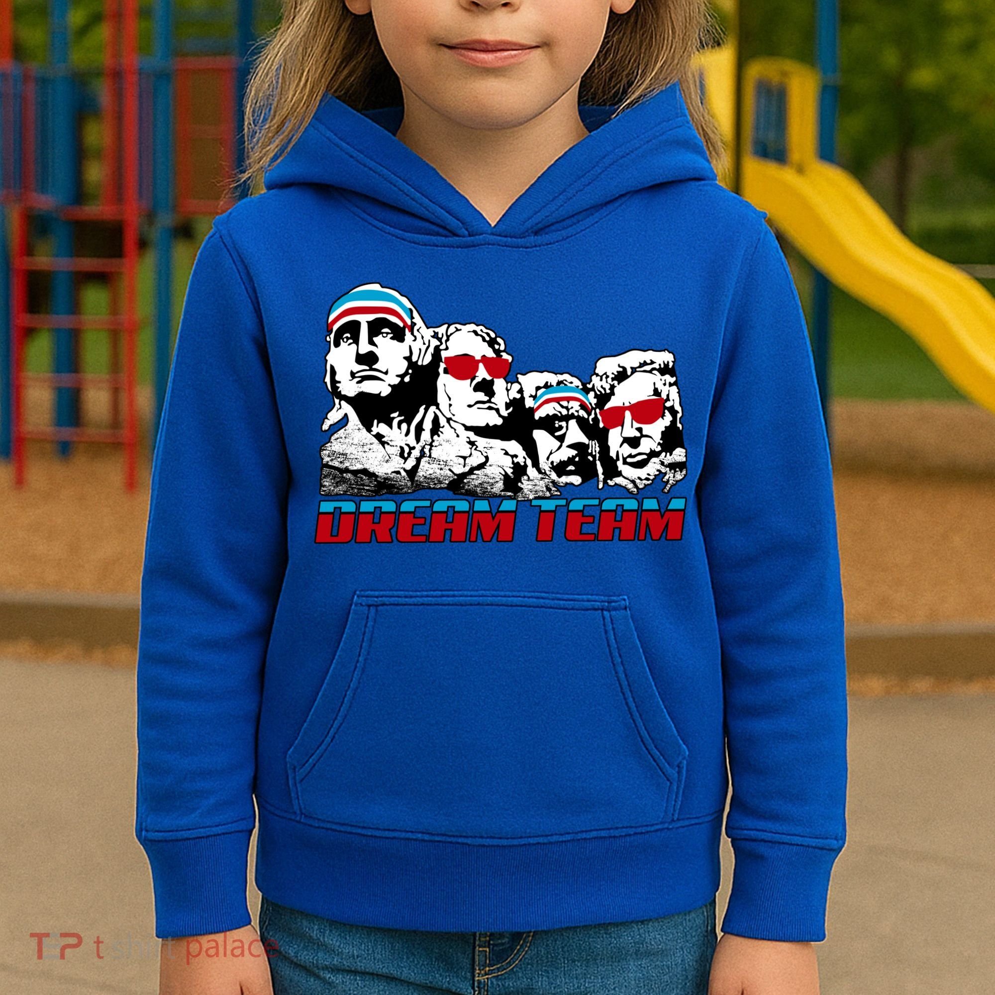 USA Dream Team Patriotic Kids Hoodie