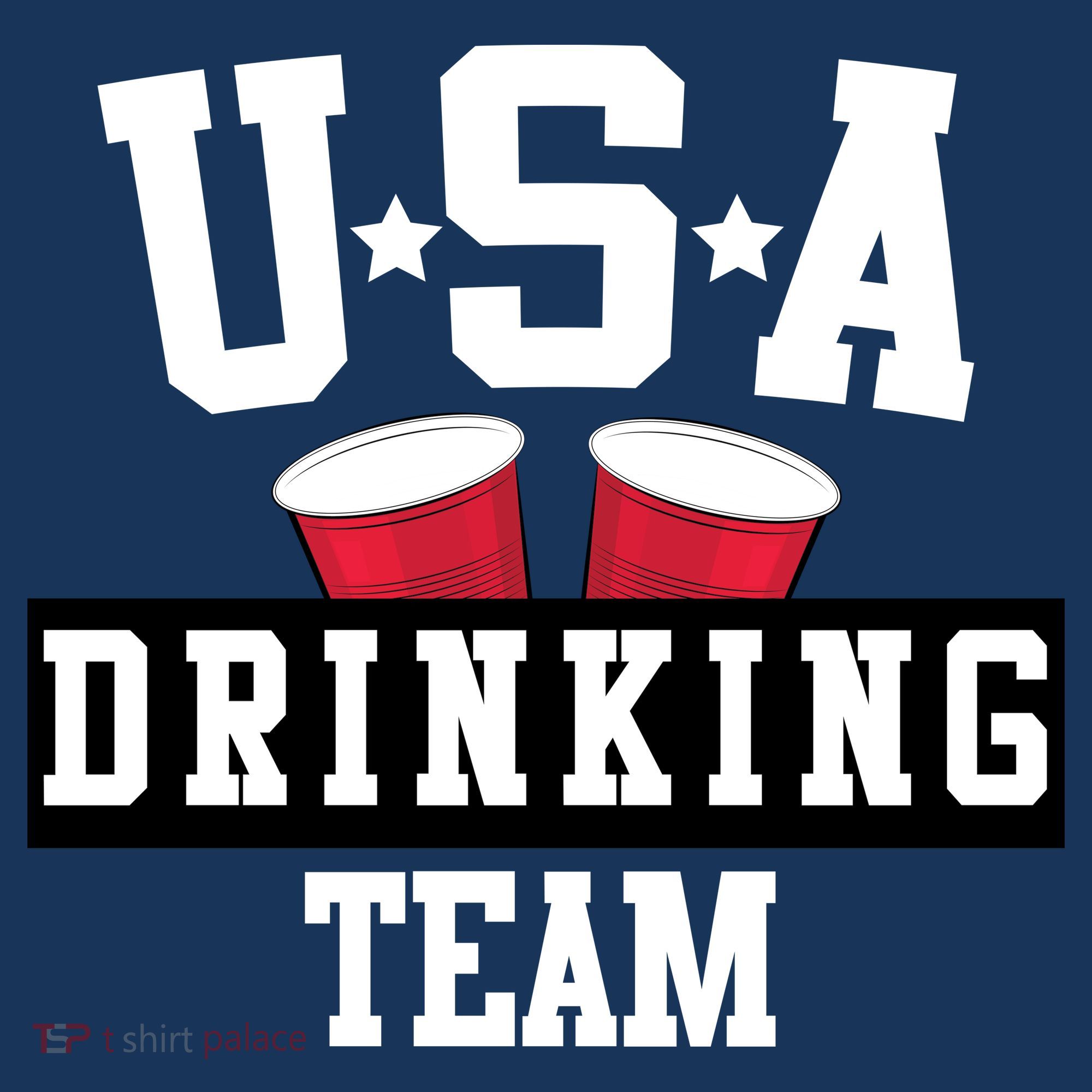 USA Drinking Team Apron