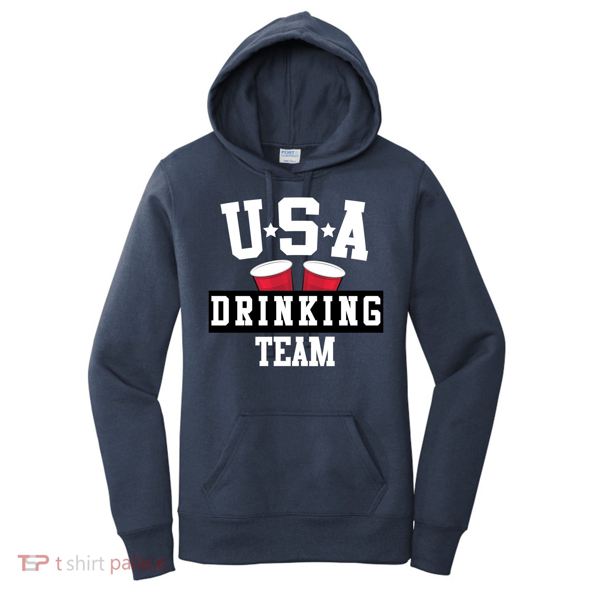 USA Drinking Team Women's Hoodie