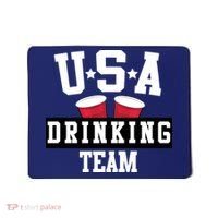 USA Drinking Team Mousepad thumb 0