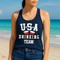 USA Drinking Team Women's Tank Top thumb 2