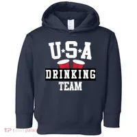 USA Drinking Team Toddler Hoodie thumb 0