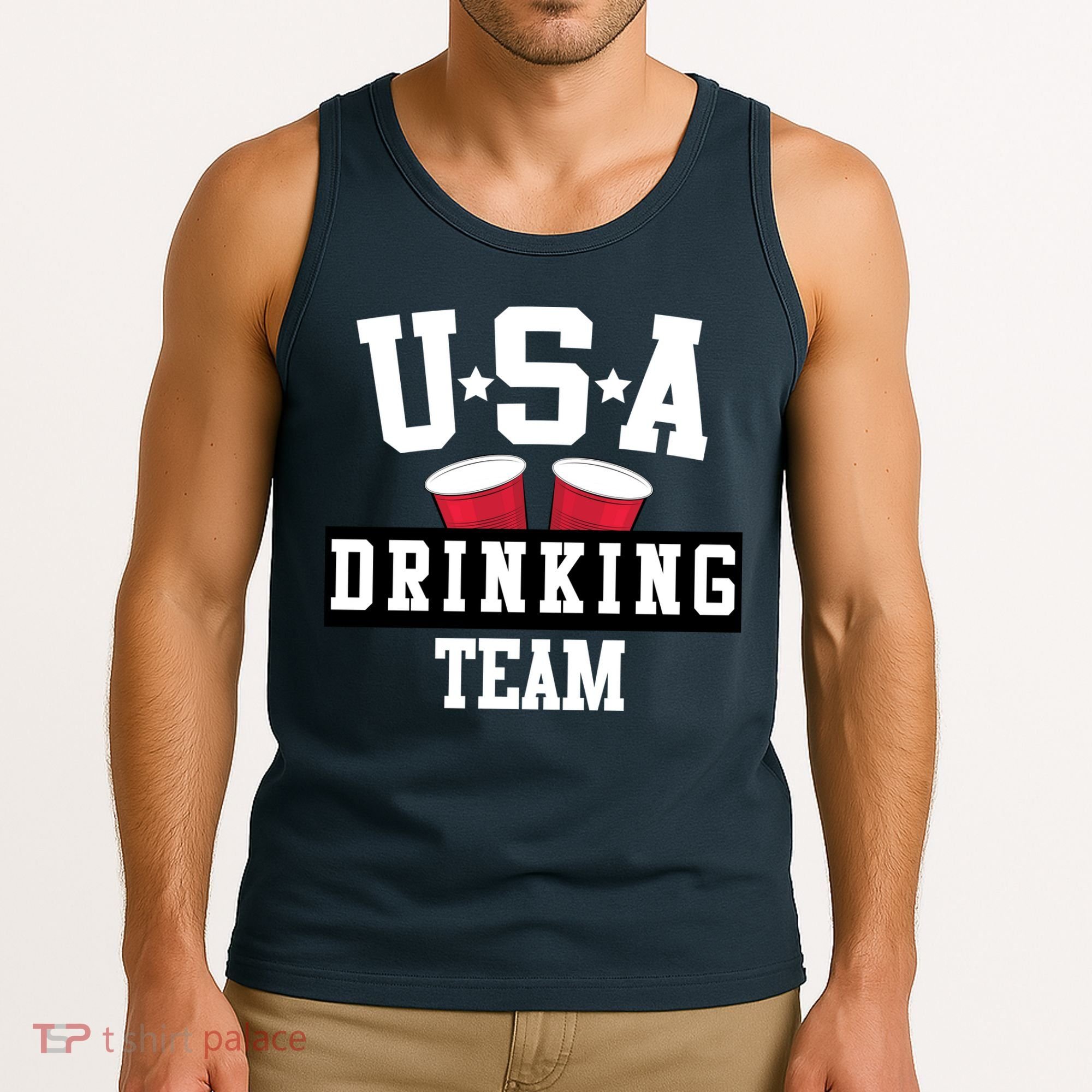 USA Drinking Team Tank Top