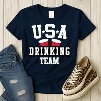 USA Drinking Team Women's T-Shirt thumb 3