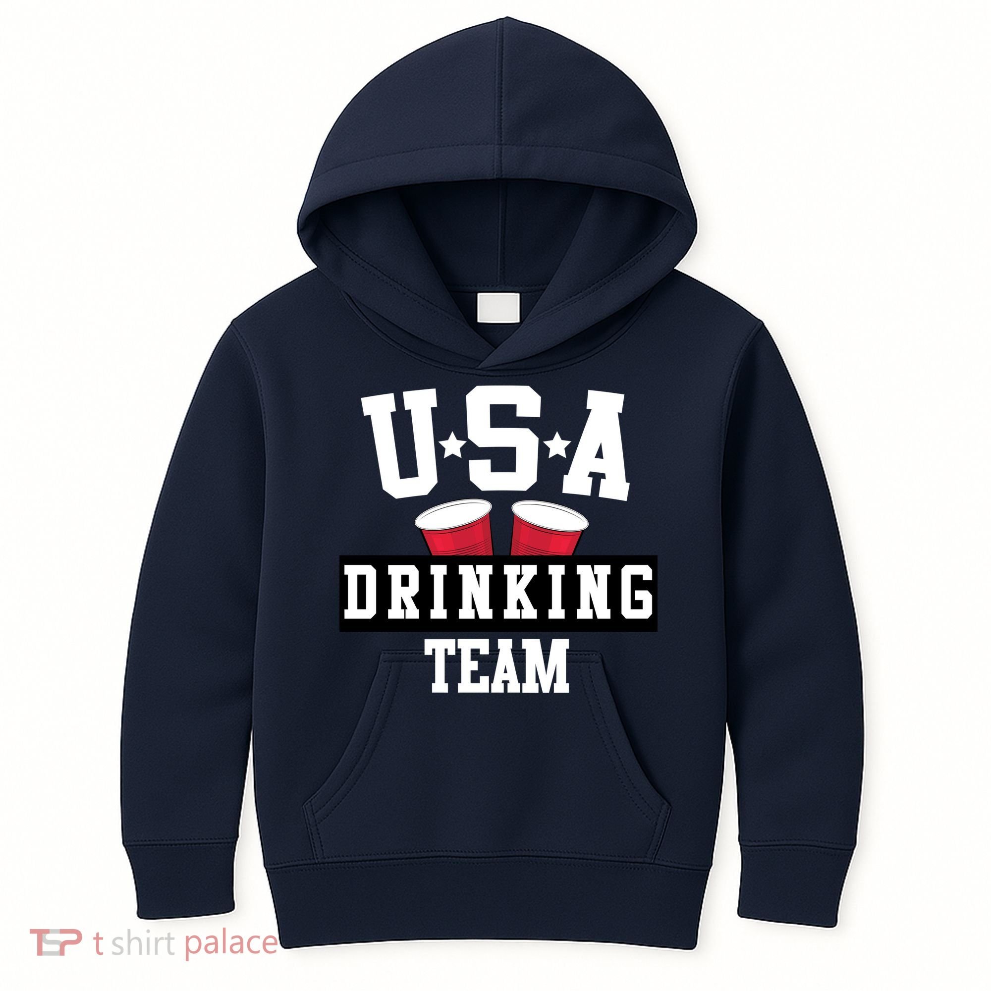 USA Drinking Team Kids Hoodie